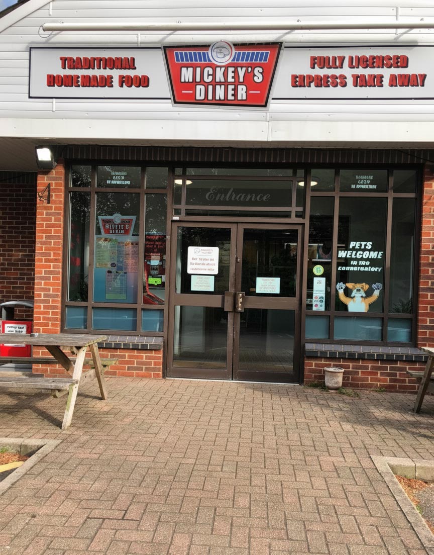 Mickey's Diner Interior