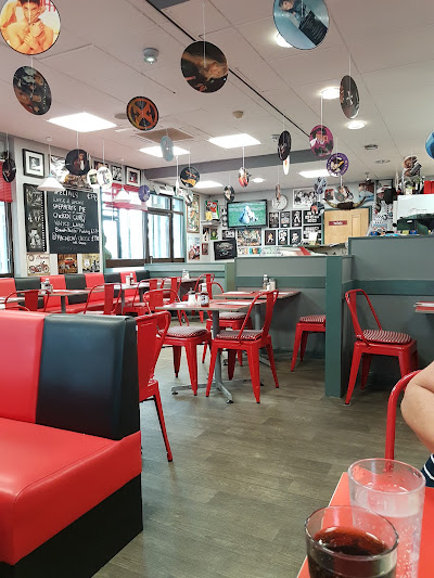 Cozy Interior of Mickey's Diner